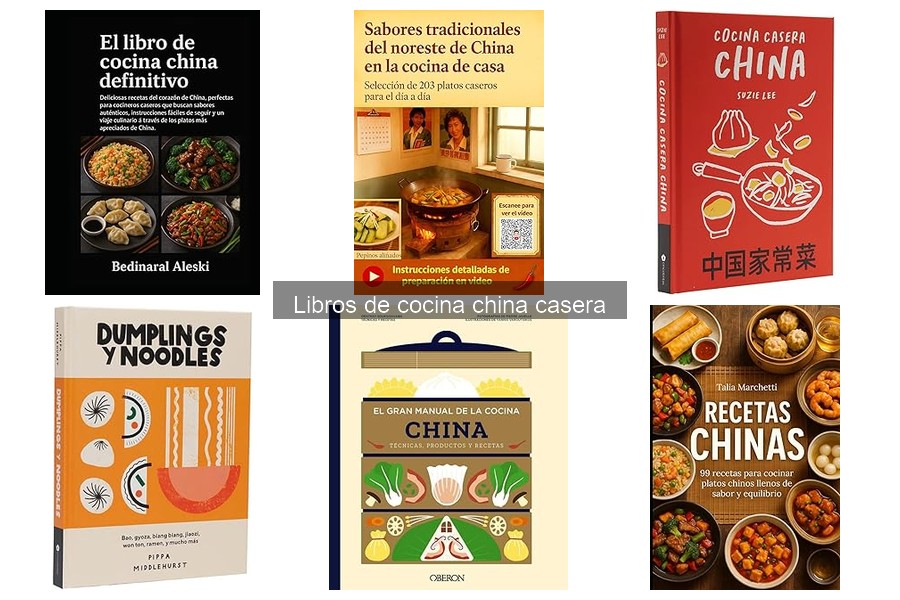 Libros de cocina china para dietas especiales: ¡descubre los mejores!