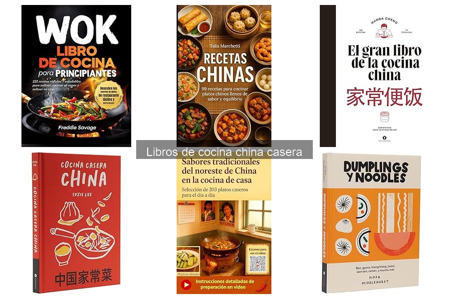 Libros de cocina china para disfrutar en pareja y con amigos