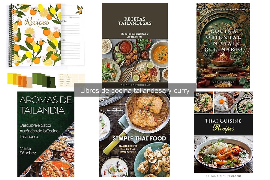 Libros de cocina tailandesa: ¿Dónde comprarlos fácilmente?