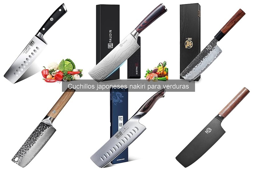 Los mejores cuchillos nakiri para chefs profesionales