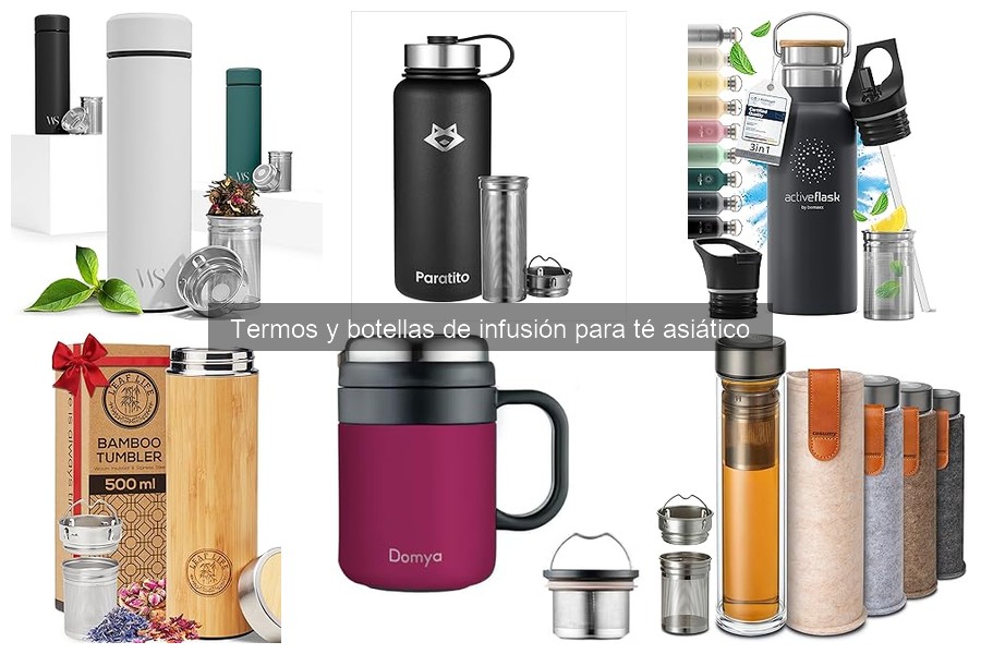 Mantenimiento de termos y botellas de infusión para té