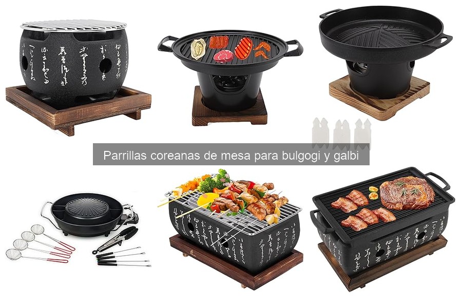 Mantenimiento perfecto de parrillas coreanas de mesa