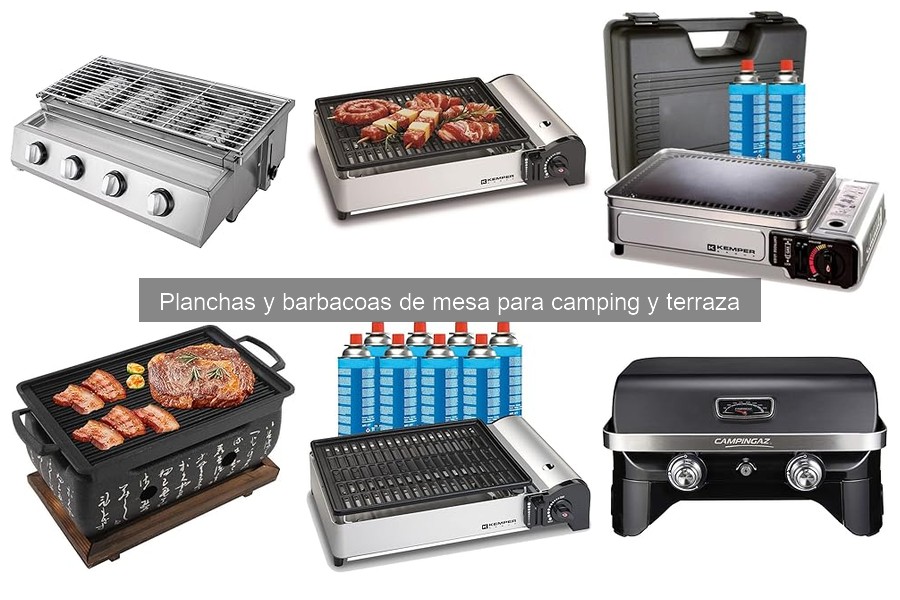 Mantenimiento y limpieza de planchas y barbacoas de mesa