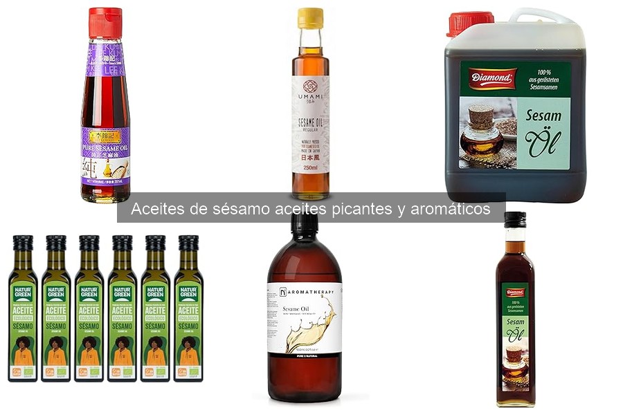 Mejores aceites de sésamo para cocinar en casa