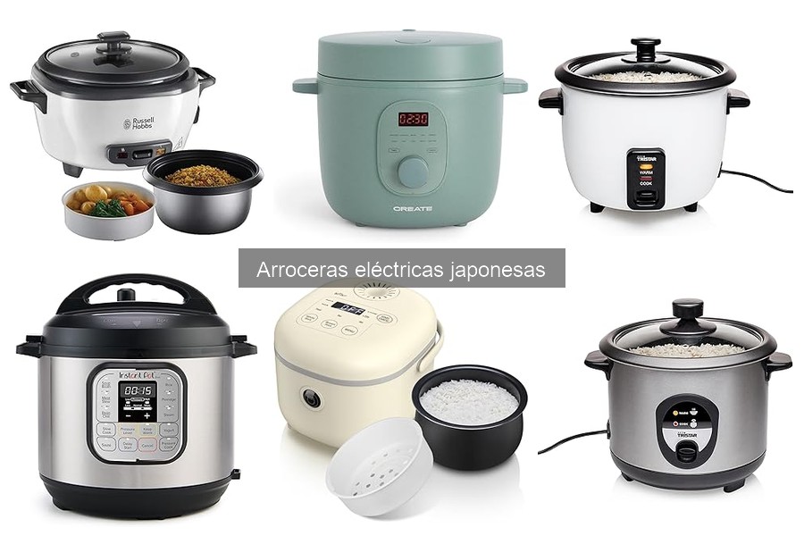 Mejores arroceras eléctricas japonesas para familias pequeñas