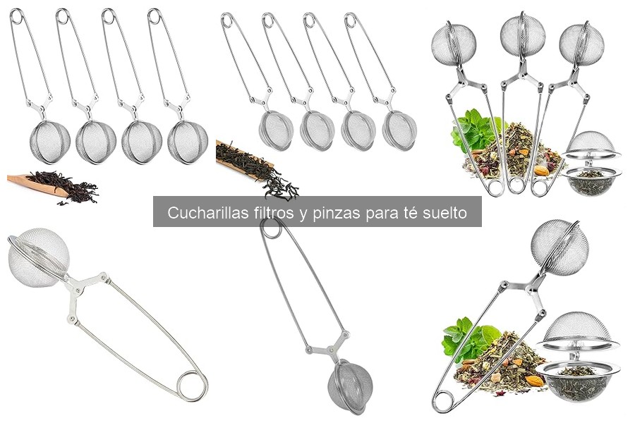 Mejores cucharillas filtro para preparar té en casa