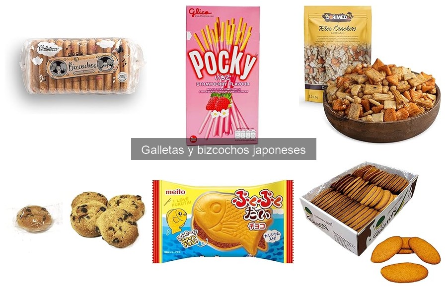 Mejores galletas y bizcochos japoneses para regalar