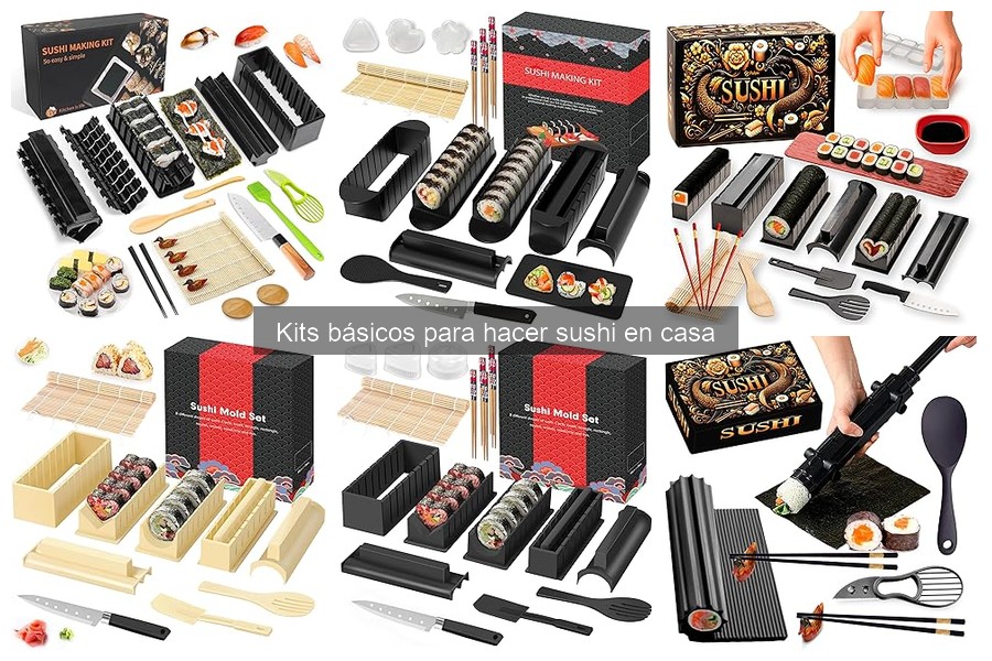Mejores kits de sushi para regalar: ¡Sorprende a tus seres queridos!