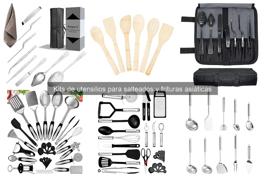 Mejores kits de utensilios para salteados y frituras asiáticas