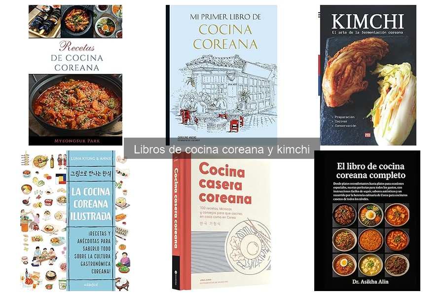 Mejores libros de cocina coreana para principiantes