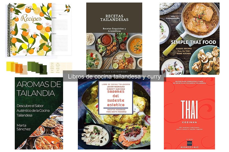 Mejores libros de cocina tailandesa: ¡Descubre sabores y recetas!