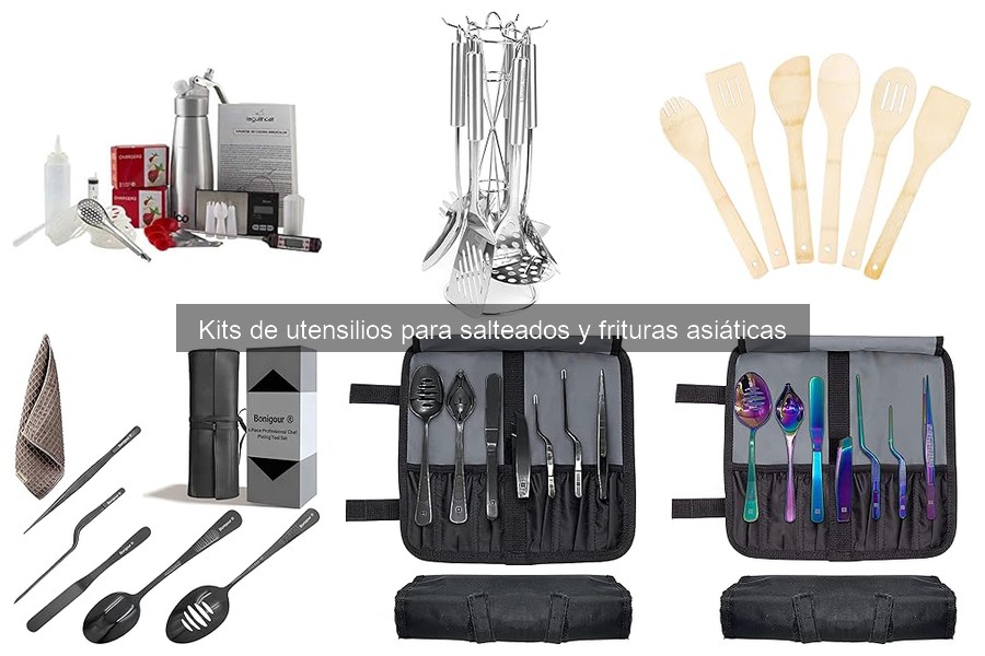 Mejores lugares para comprar kits de utensilios de salteado asiático