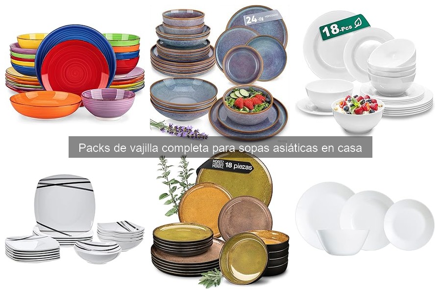 Mejores lugares para comprar vajilla para sopas asiáticas