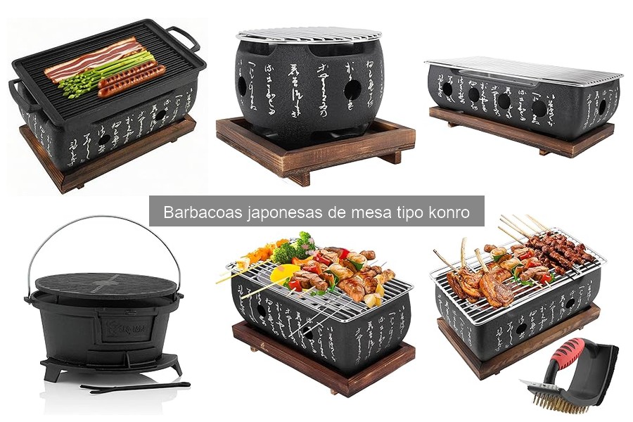 Mejores marcas de barbacoas konro para usar en casa