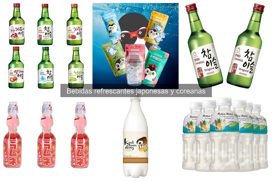 Mejores marcas de bebidas refrescantes japonesas y coreanas