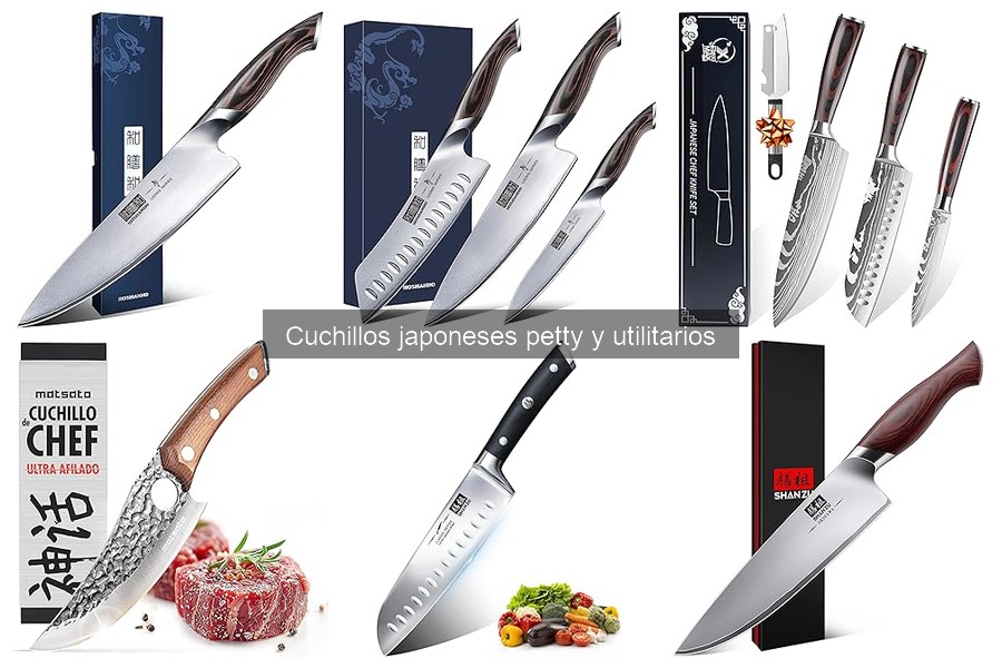 Mejores marcas de cuchillos japoneses petty para chefs