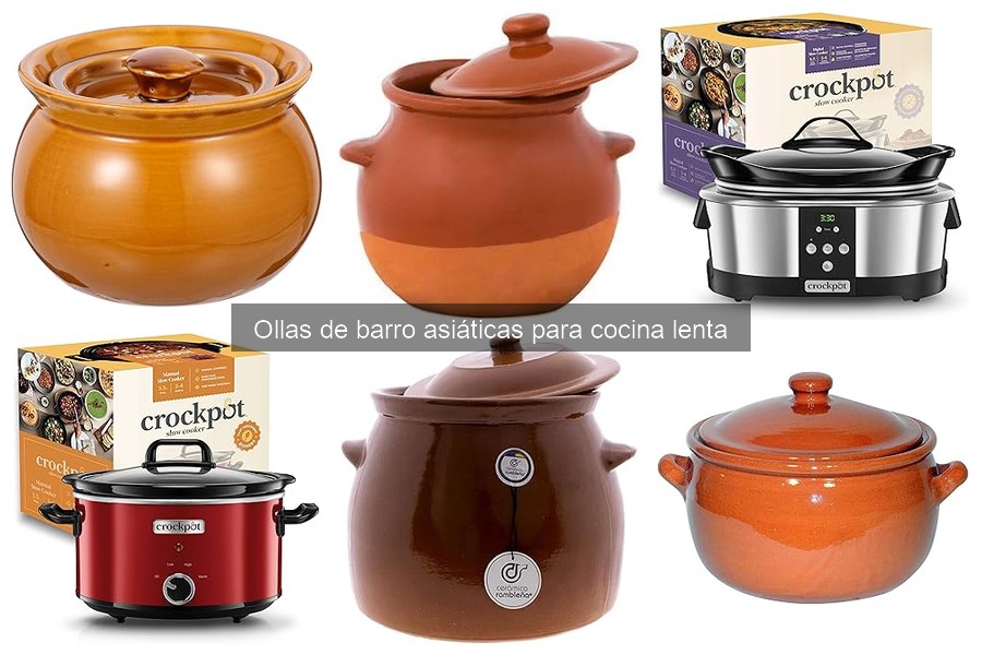 Mejores marcas de ollas de barro asiáticas para cocinar