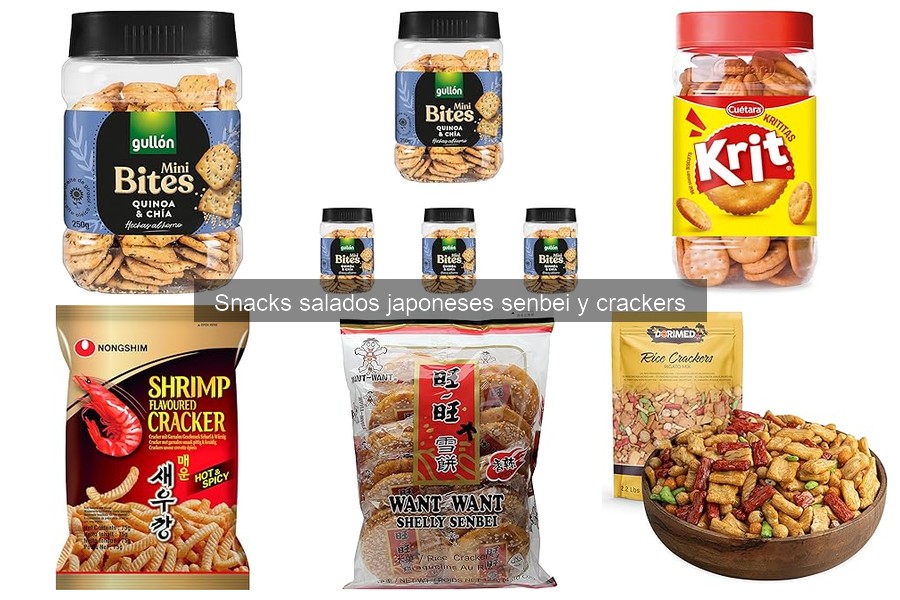 ** Mejores marcas de senbei japoneses en Amazon: comparación