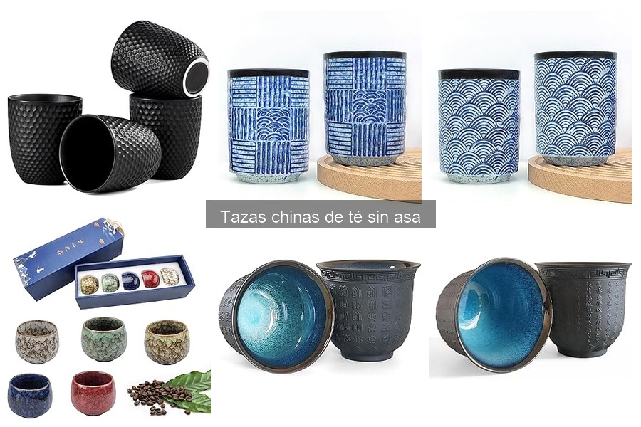 Mejores marcas de tazas chinas de té sin asa