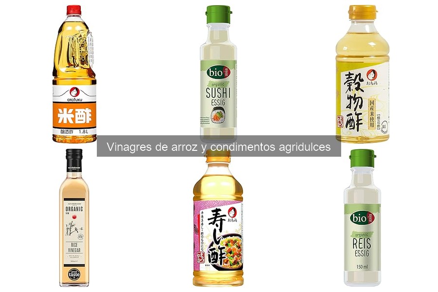Mejores marcas de vinagre de arroz para cocinar