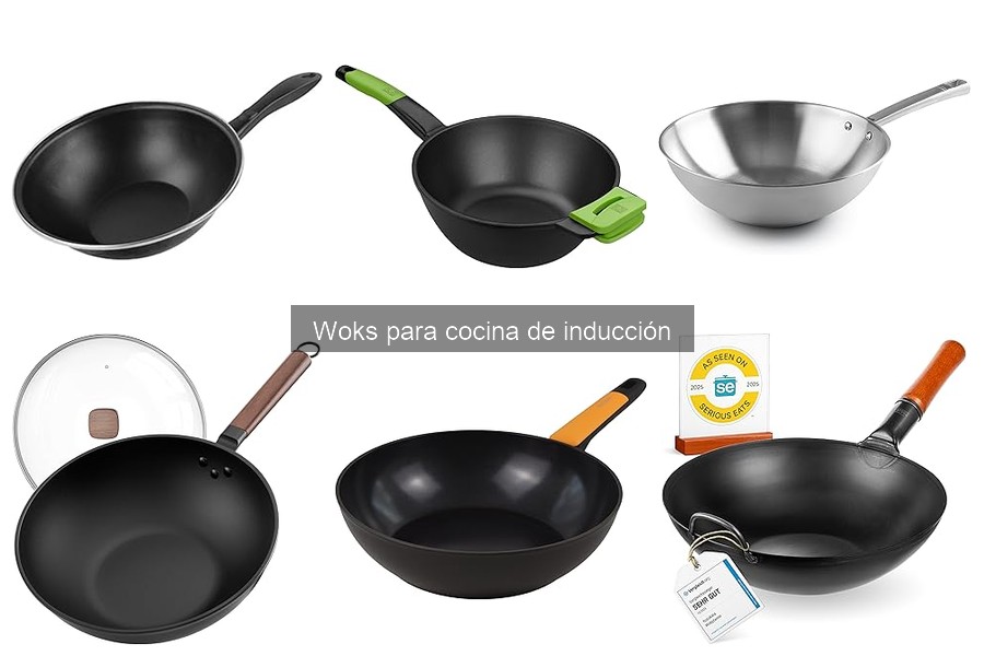 Mejores marcas de woks para cocinas de inducción