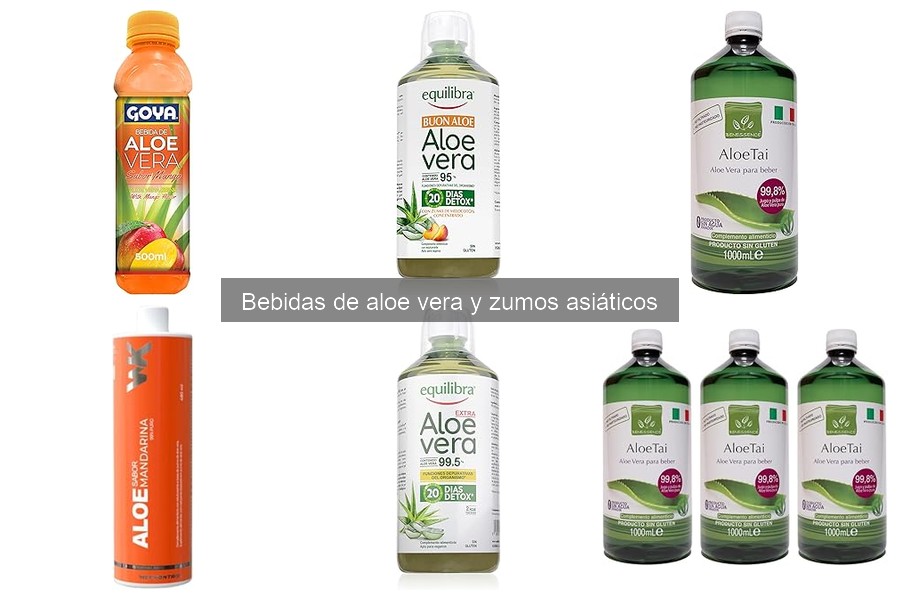 Mejores marcas de zumos asiáticos: compara sus características