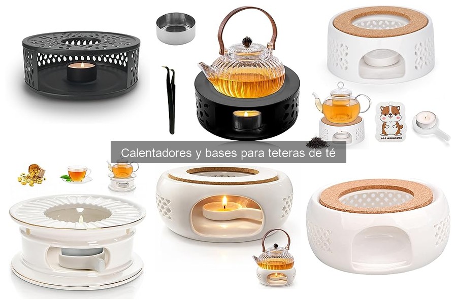 Mejores ofertas en calentadores para teteras de té
