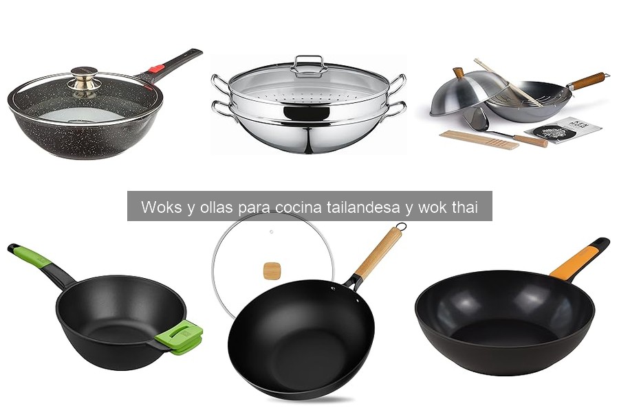 Mejores Ofertas en Woks para Cocina Tailandesa 2023