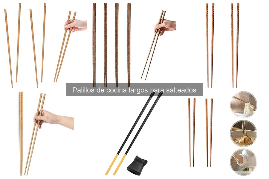 ** Mejores palillos largos para salteados: opiniones y comparativa