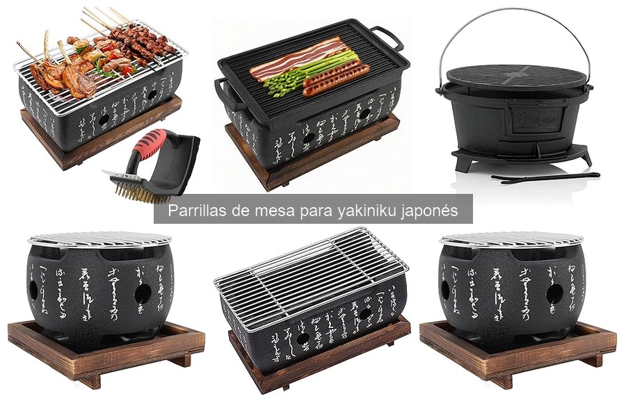 Mejores parrillas de mesa para yakiniku en 2023