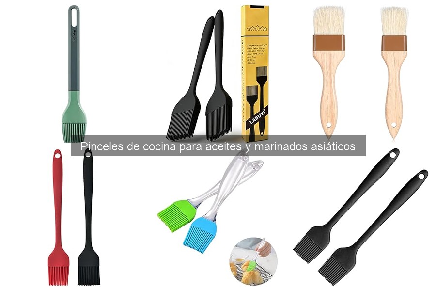 Mejores pinceles de cocina para marinar recetas asiáticas