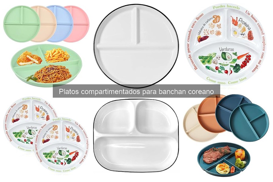Mejores Platos Compartimentados para Banchan en Amazon