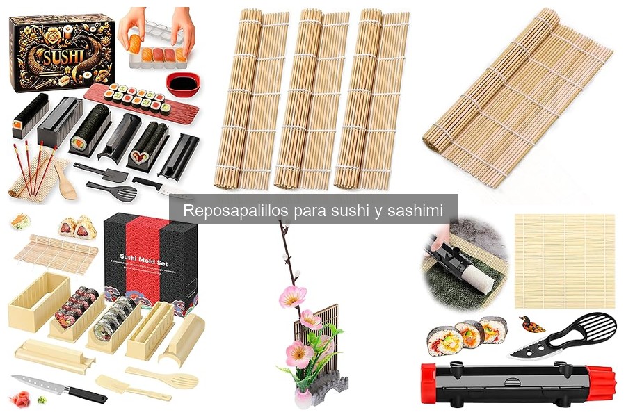 Mejores reposapalillos para sashimi: comparativa 2023