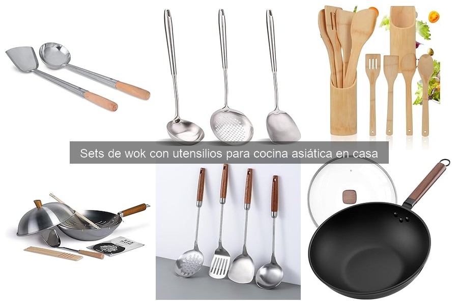 Mejores sets de wok del 2023 para cocina asiática