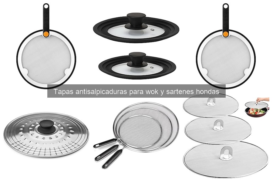 Mejores tapas antisalpicaduras para cocinar en casa