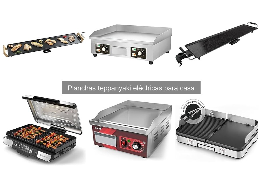 Mejores tiendas para comprar planchas teppanyaki eléctricas
