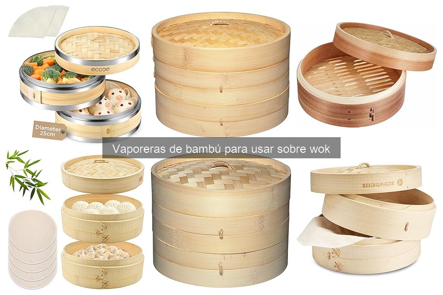 Mejores Vaporeras de Bambú para Principiantes en Cocina Asiática
