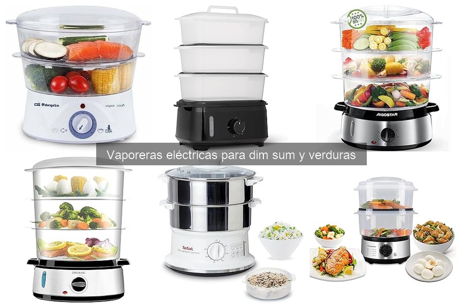 Mejores Vaporeras Eléctricas para Dim Sum y Verduras en 2023