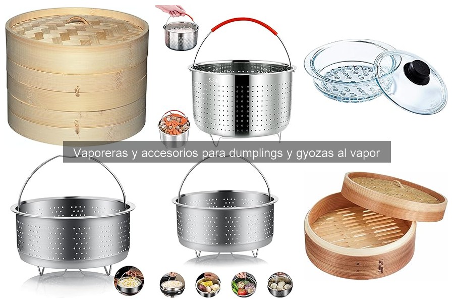 Mejores vaporeras para dumplings y gyozas en 2023