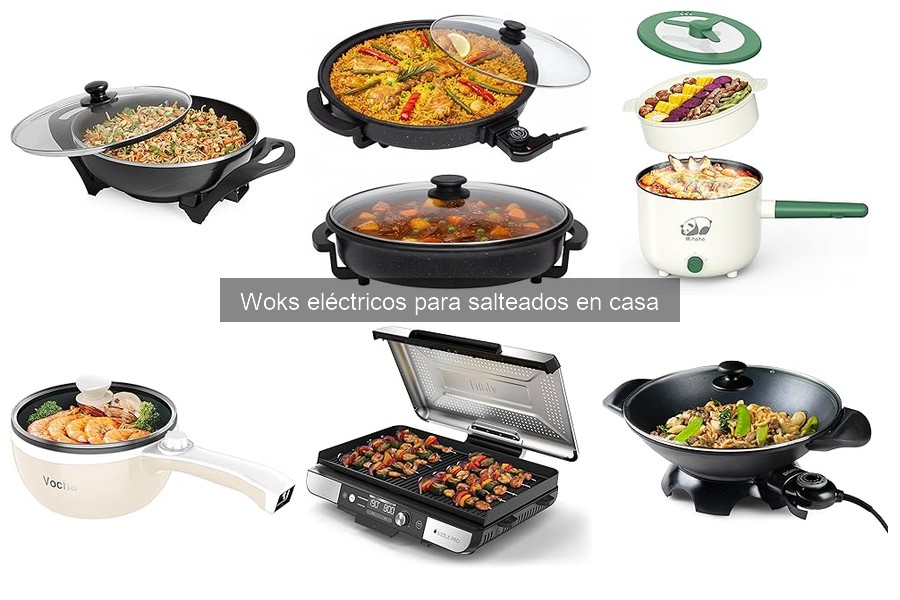 Mejores woks eléctricos para principiantes en casa