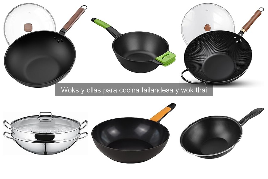 Mejores woks para principiantes en cocina tailandesa