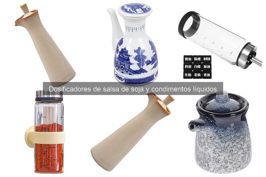 Ofertas en dosificadores de salsa de soja para ahorrar hoy