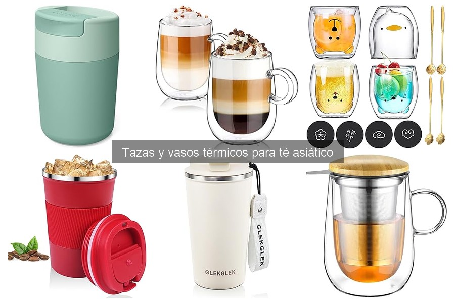 Ofertas en tazas térmicas para té asiático: ¡No te las pierdas!