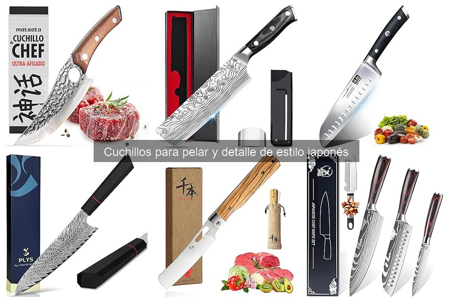 Ofertas irresistibles en cuchillos de pelar japoneses