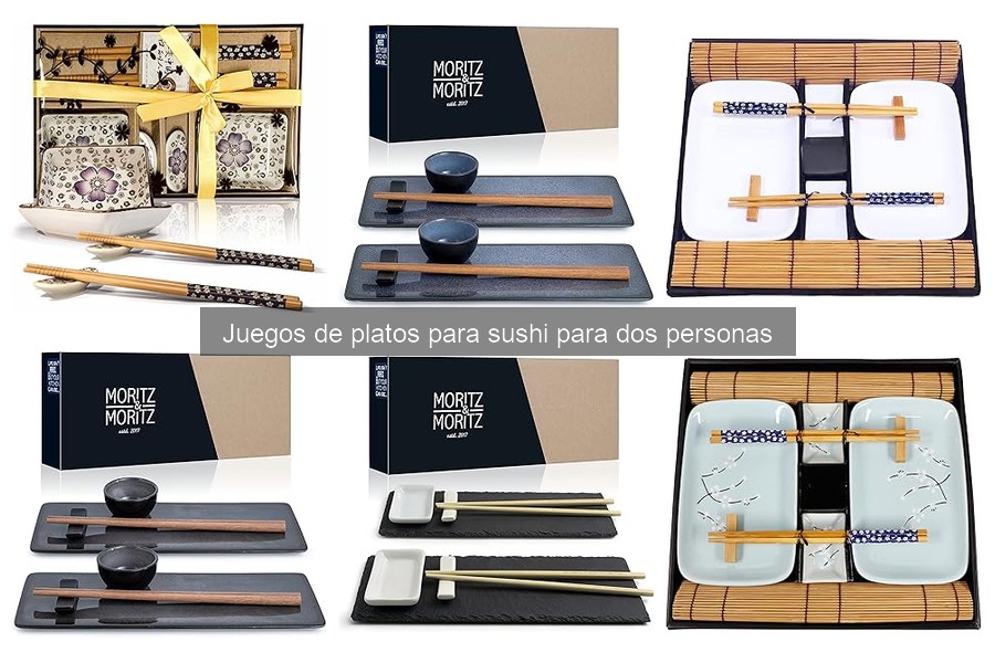 Ofertas y precios de juegos de platos para sushi