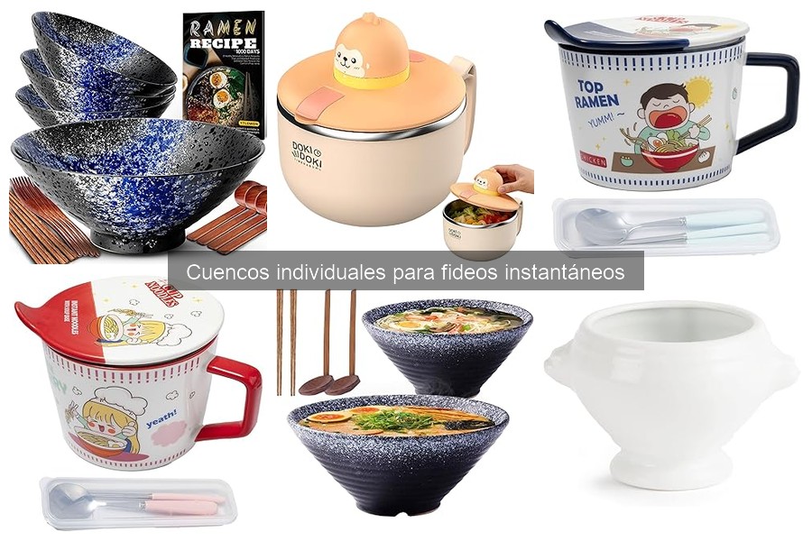 Opiniones de cuencos individuales para fideos instantáneos
