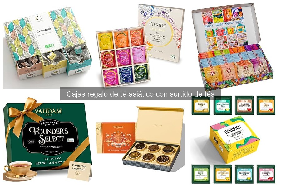 Opiniones sobre cajas de regalo de té asiático