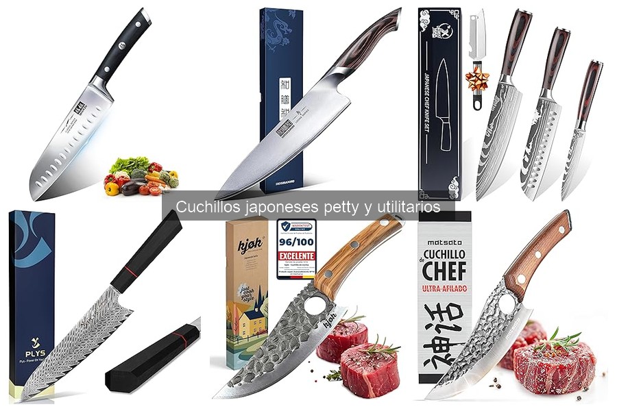 Opiniones sobre cuchillos japoneses petty para cocinar en casa