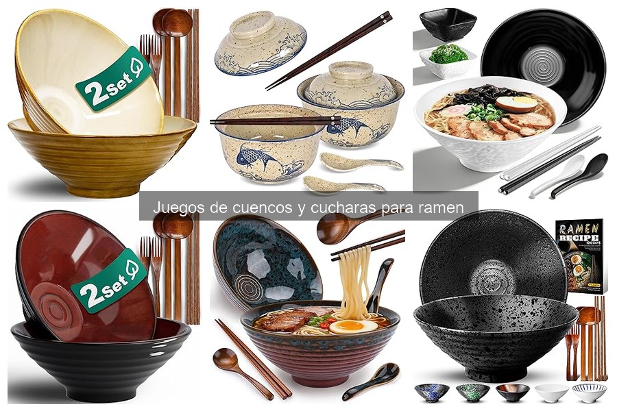 Opiniones sobre cuencos y cucharas para ramen: ¿Cuál elegir?