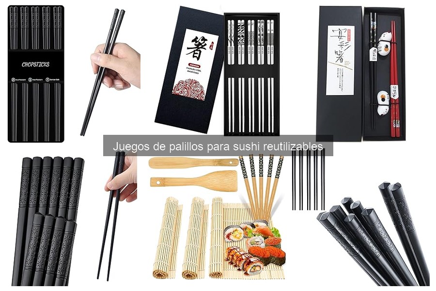 Opiniones sobre Palillos Reutilizables para Sushi